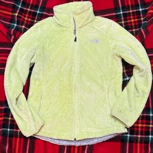 The North Face Lime green  Fleece Jacket